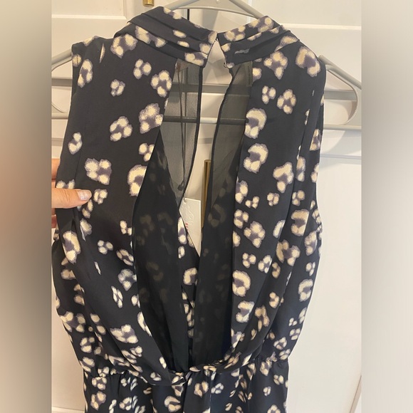 NWT- Rebecca Taylor 100% silk  Bocat Dress - Picture 4 of 7